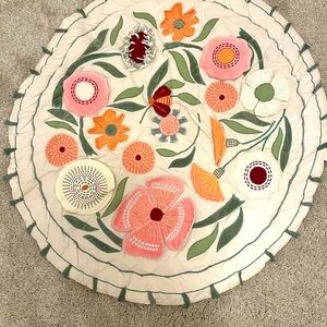 Crate and Barrel Floral Garden Baby Activity Mat